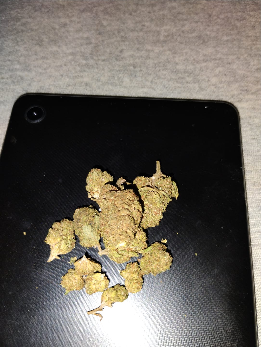 Customer photo review of Blackout Berries THCA Flower Ounce (28g)