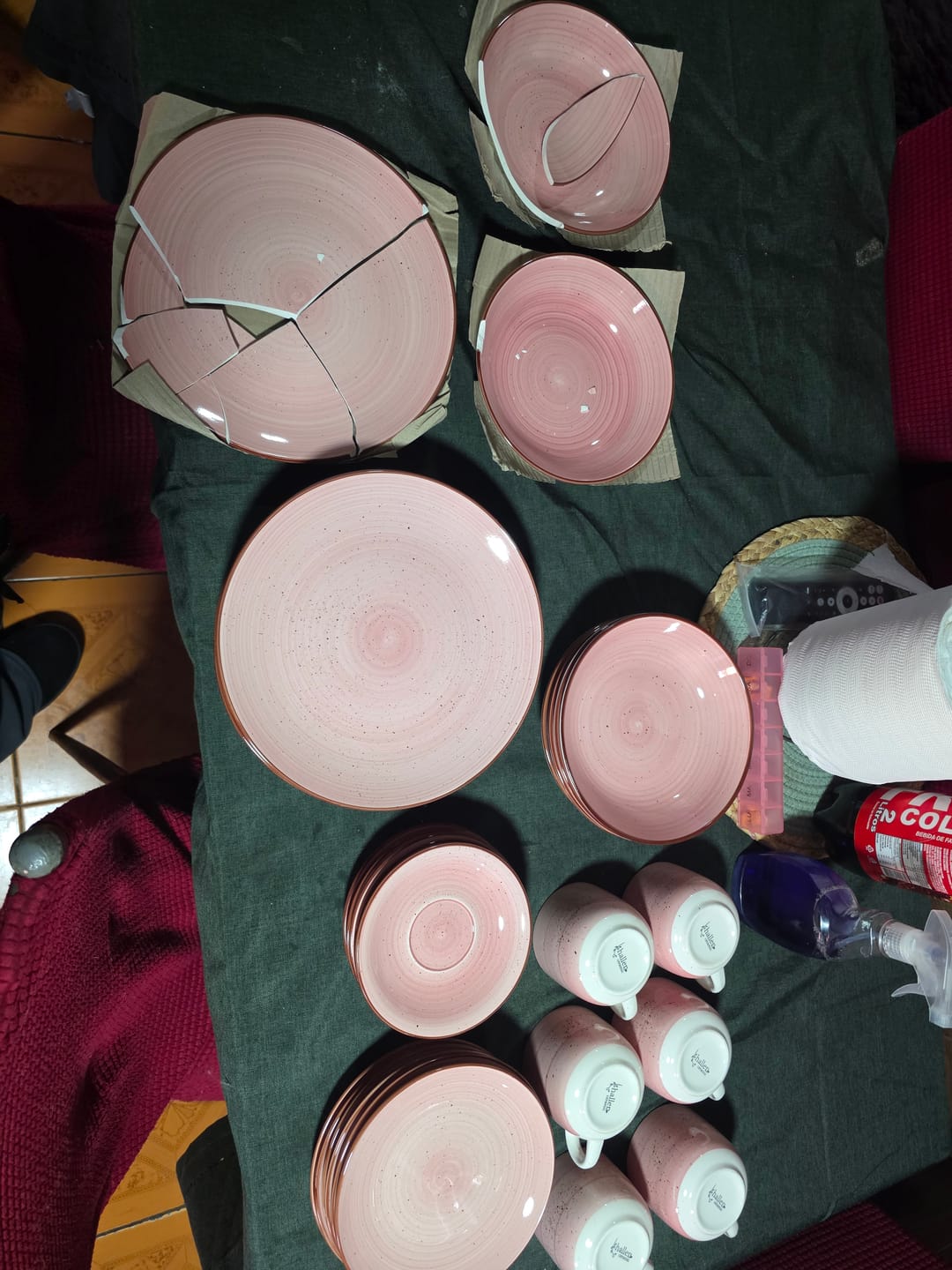 Customer photo review of Juego de Vajilla 30 Piezas Lorenza