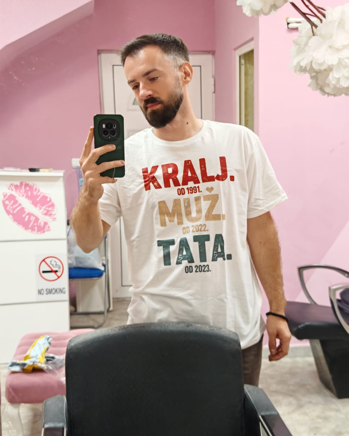 Customer photo review of Tata Kralj - Majica za tatu