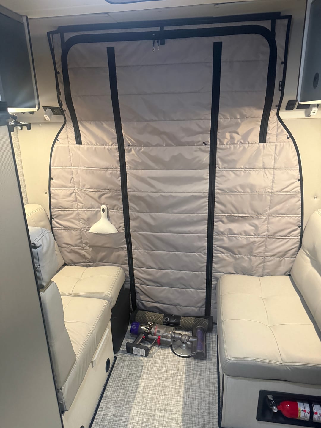 Customer photo review of Sprinter Ekko Cab Partition