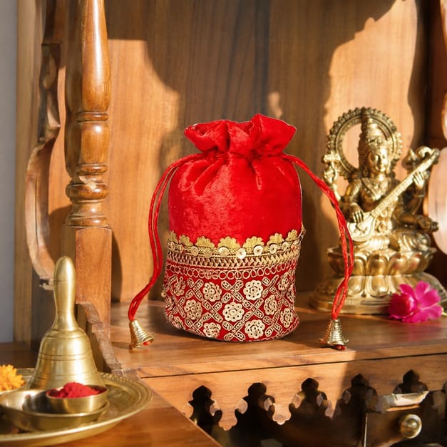Customer photo review of Laxmi Potli