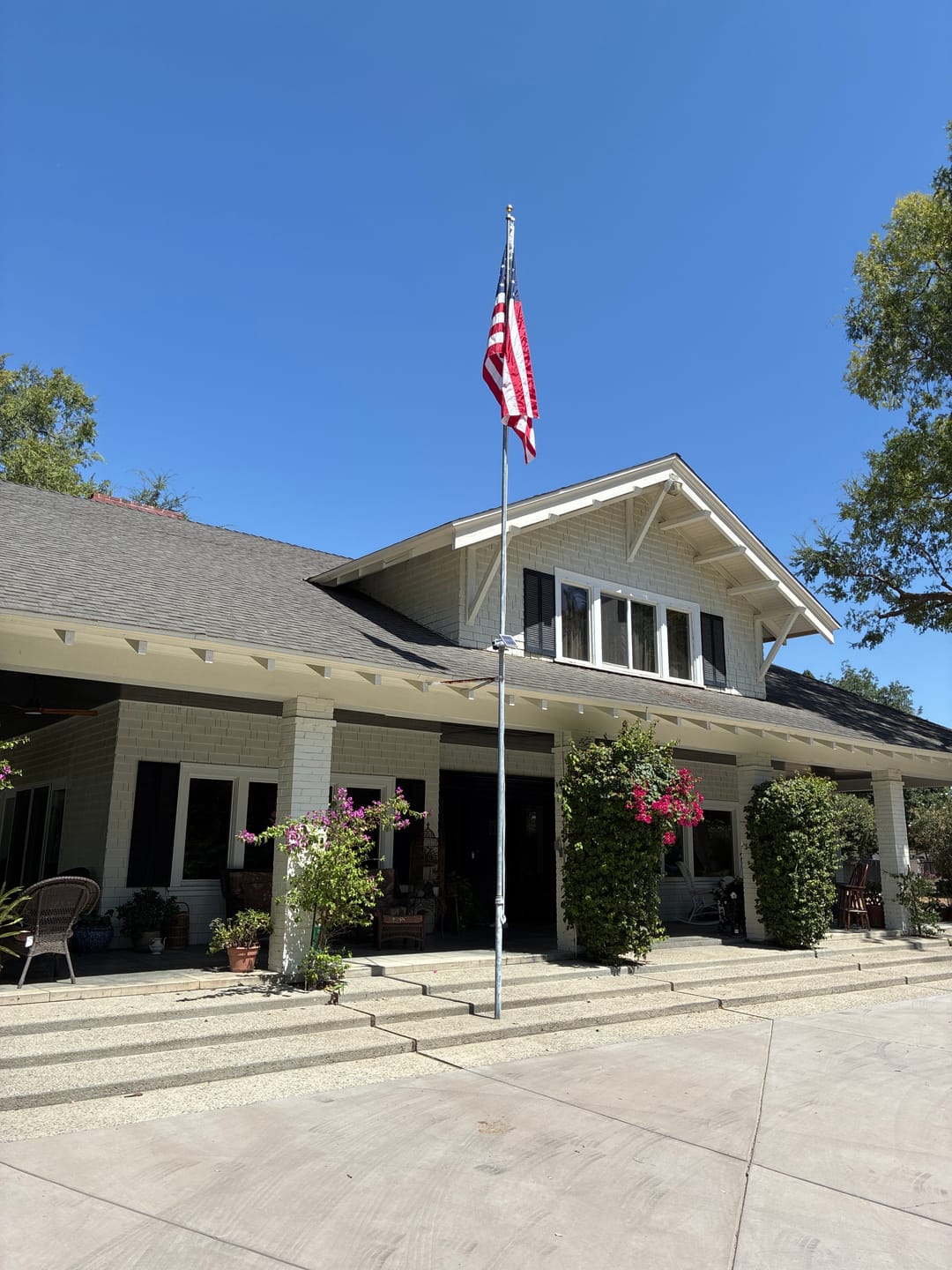 Customer photo review of 5' x 8' American Flag