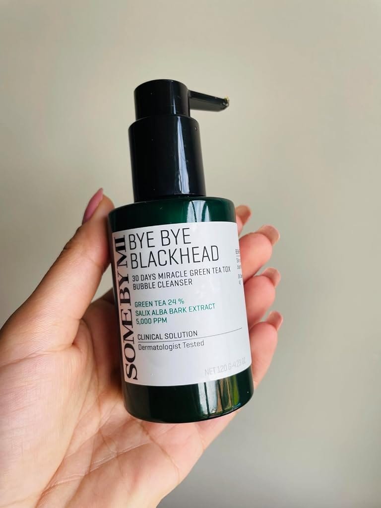 Customer photo review of Some By Mi Green Tea Tox Bubble Cleanser 120g