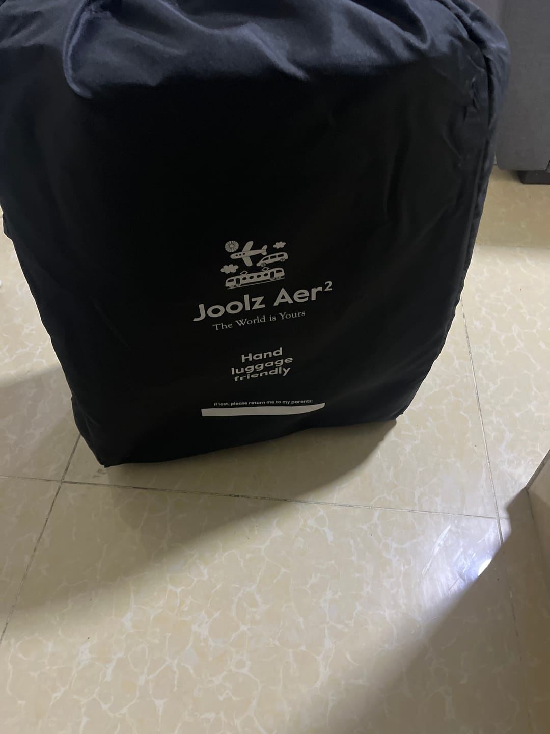 Customer photo review of Joolz Aer2 Buggy Stroller with Bumper Bar & Cup Holder