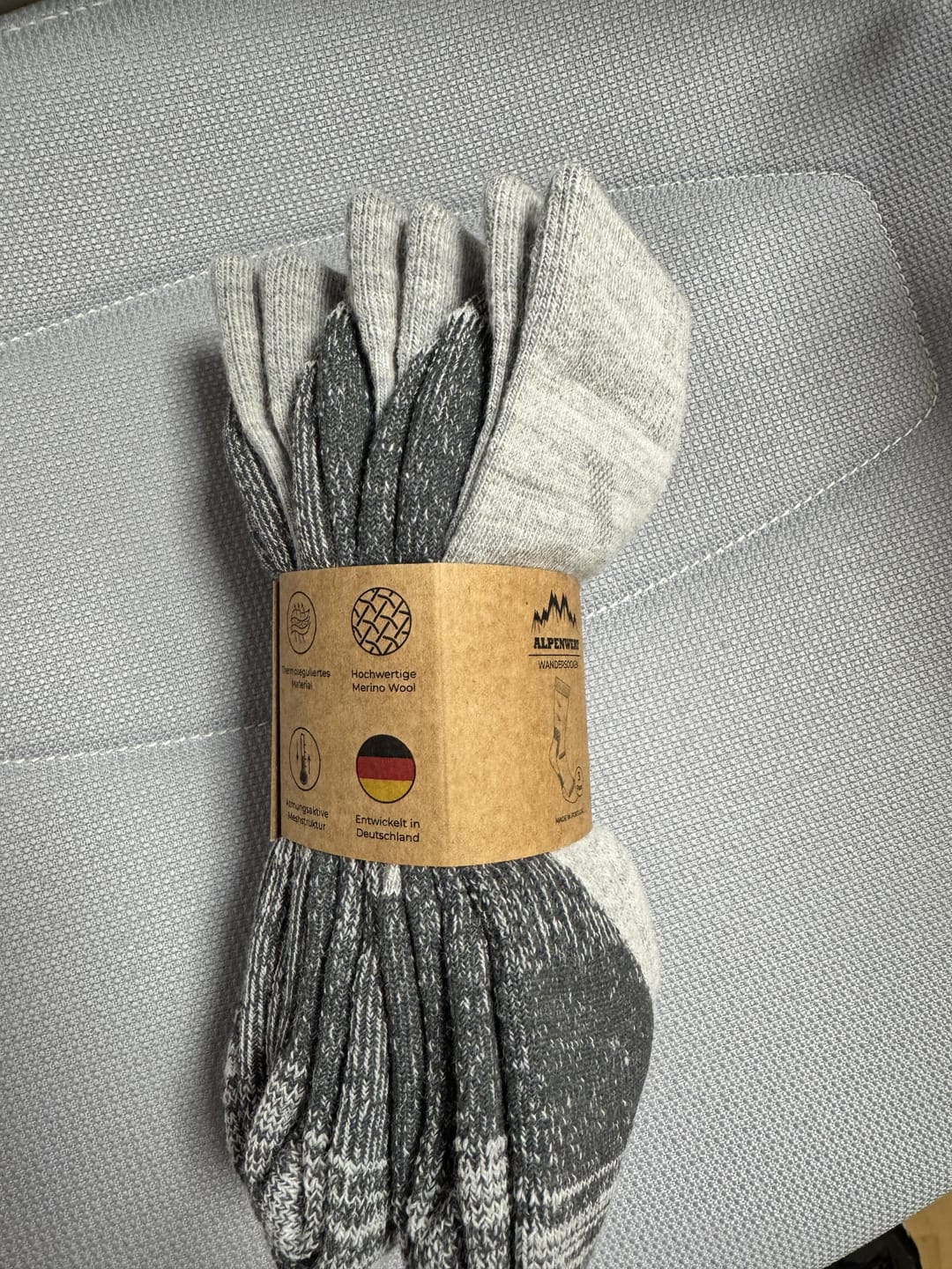 Customer photo review of Merino Socken - 2er Set