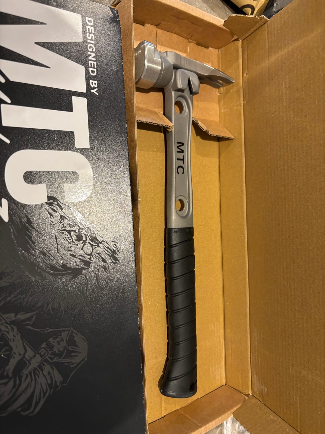 Customer photo review of MTC Tools | 12oz D Nose Face Titanium Hammer 14" Handle