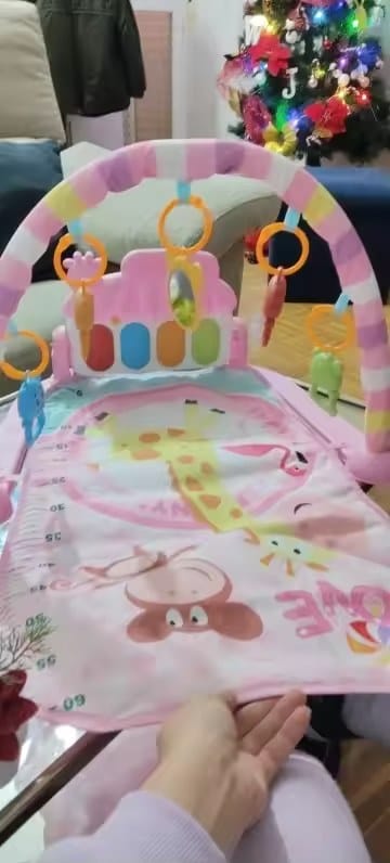 Customer photo review of Babygym mit Klaviermatte SoundSteps | Musikmatte Motorik Entwicklung Krabbeldecke