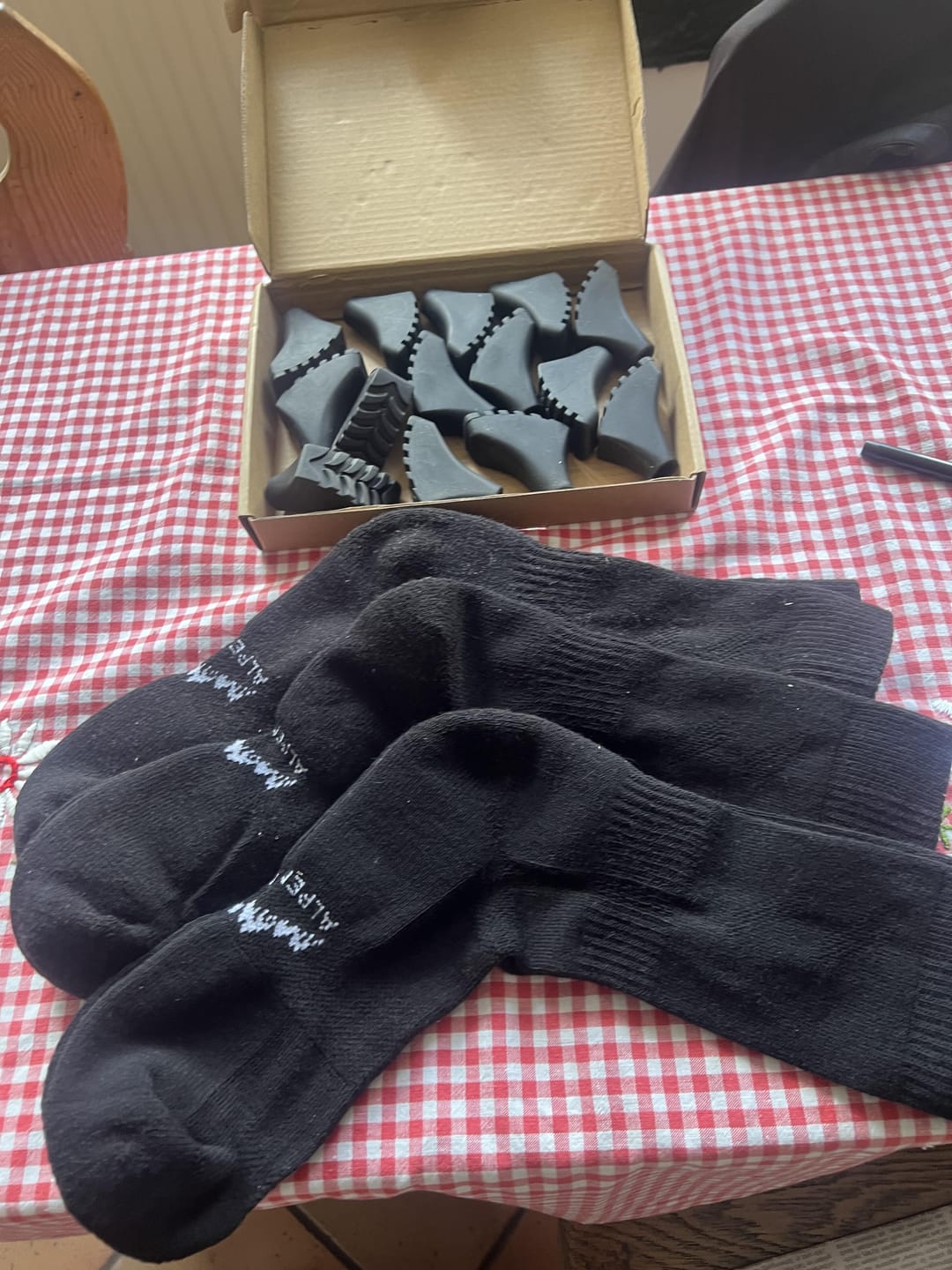 Customer photo review of Merino Socken - 2er Set