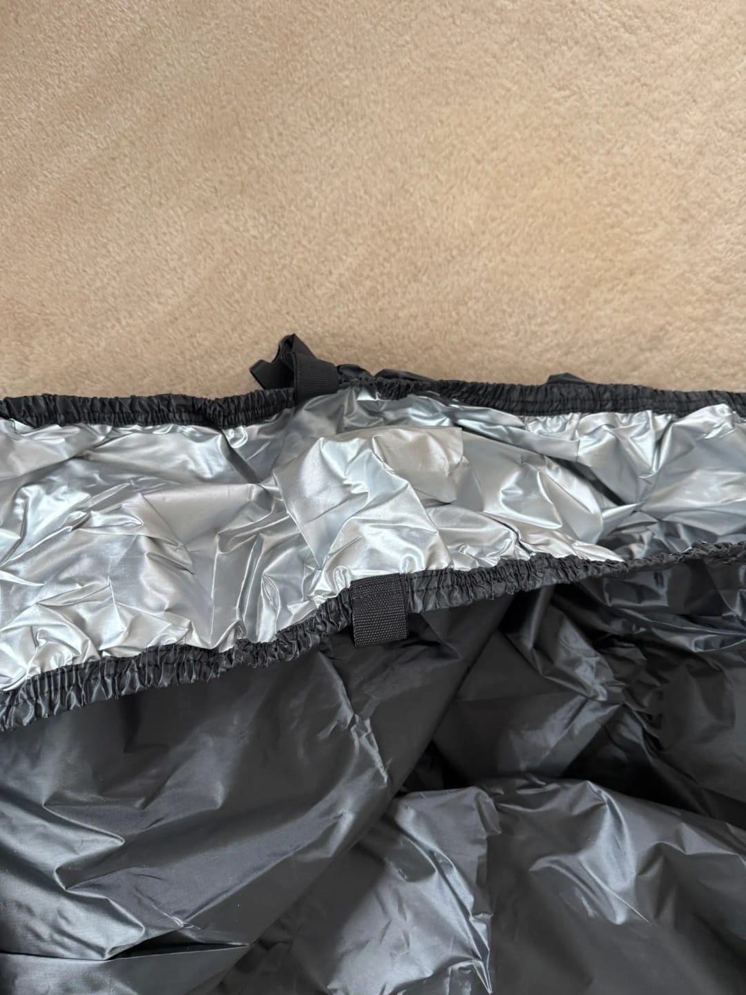 Customer photo review of Waterproof Marine Boat Cover for V-Hull & Fishing Boats