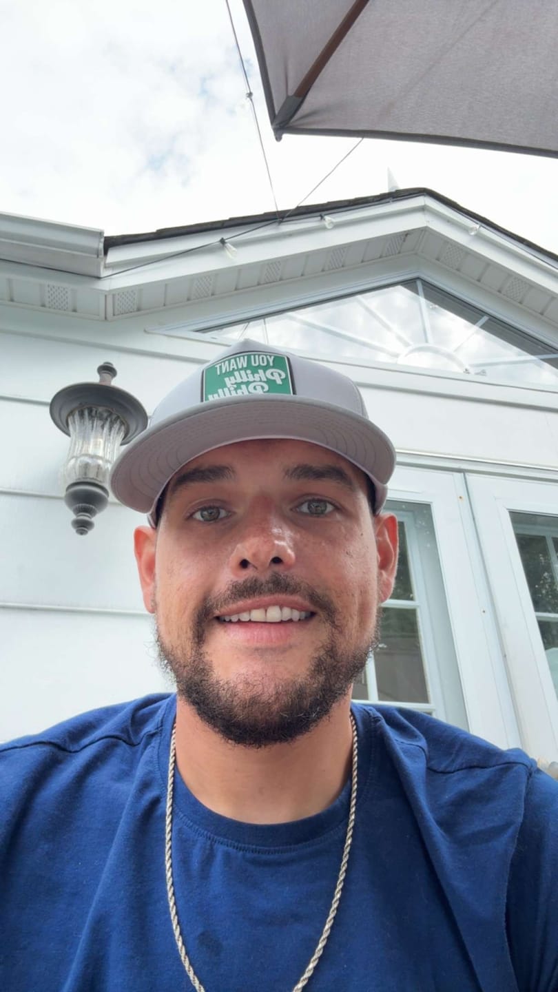 Customer photo review of “You Want Philly Philly” Performance Hat - Grey