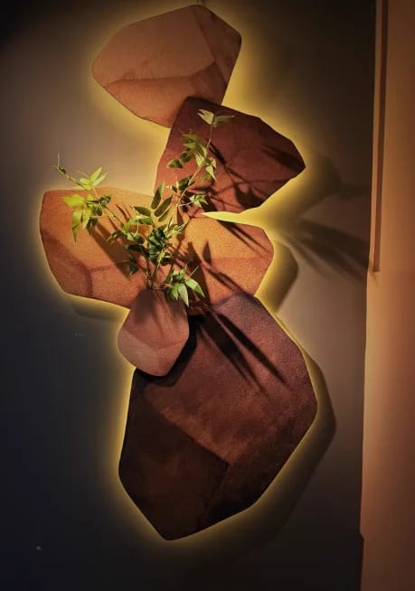 Customer photo review of Healing Porch Mural Lamp