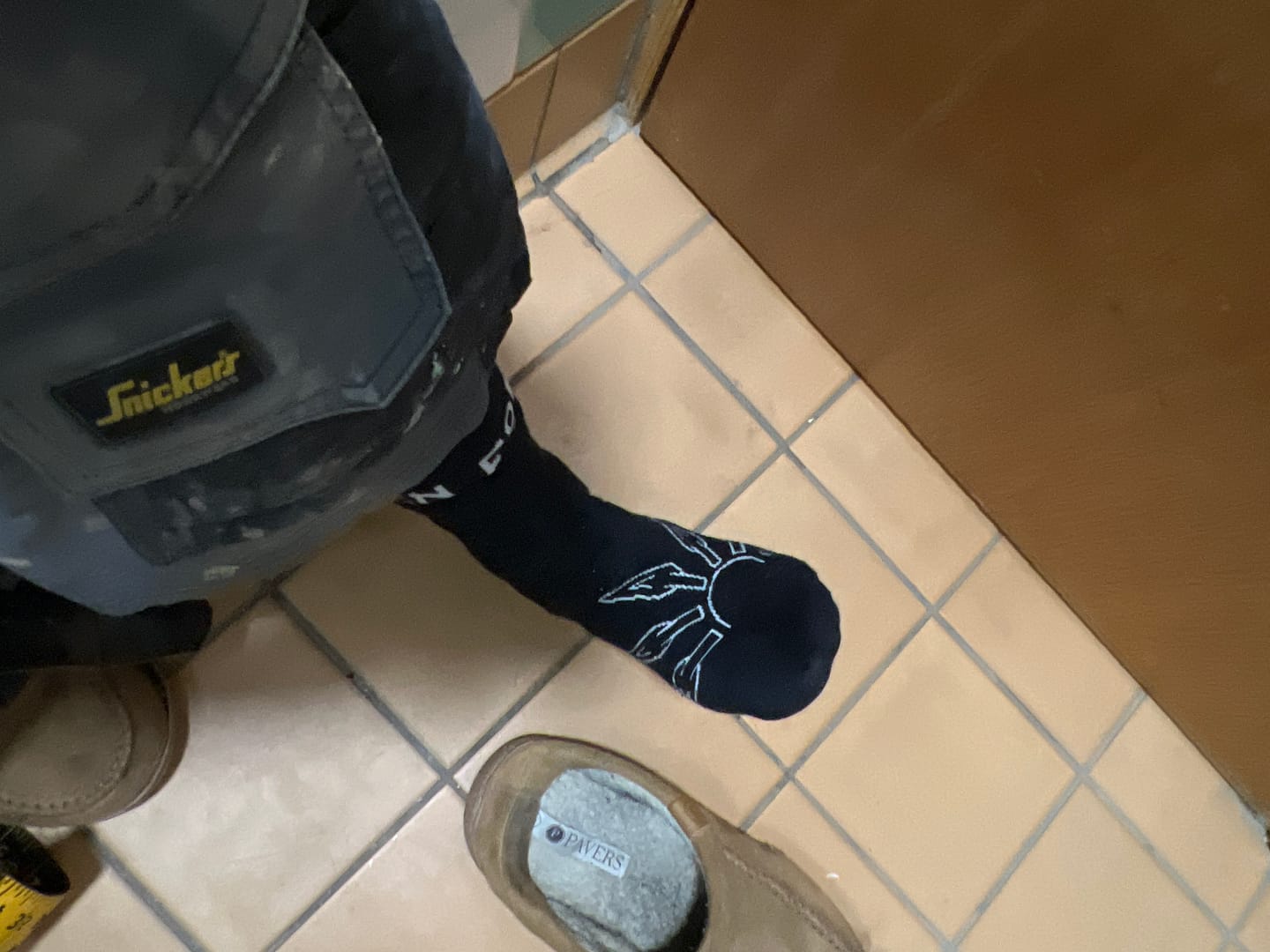 Customer photo review of Raven Forge Socks