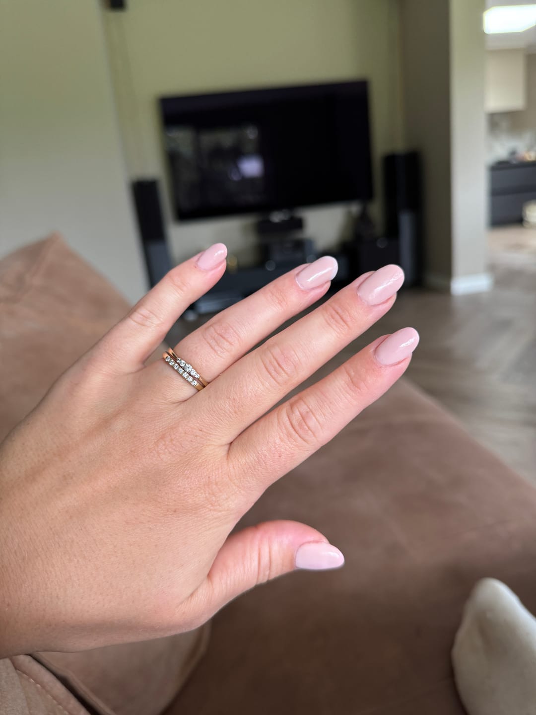 Customer photo review of Caramel Macchiato Dipping Powder