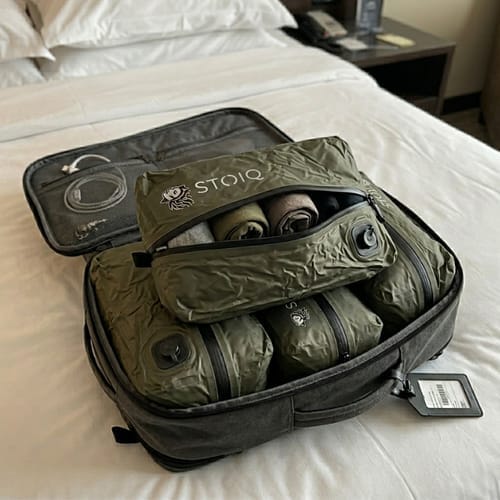 Customer photo review of Stoiq Carry-On Solution 20L