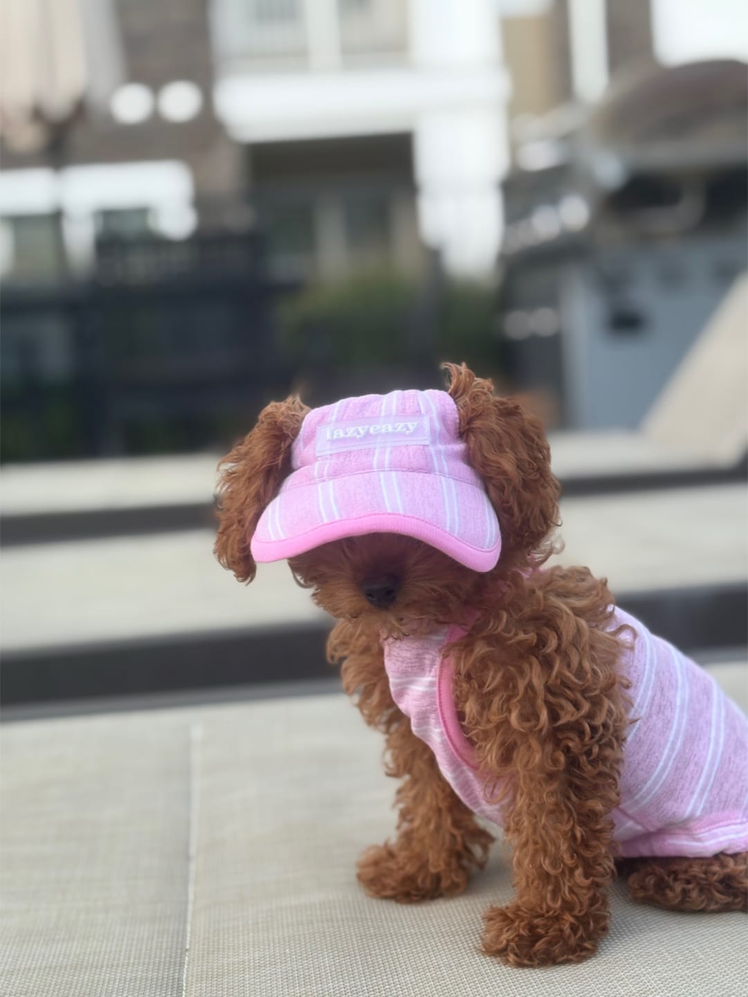 Customer photo review of Candy Floral Summer Hat