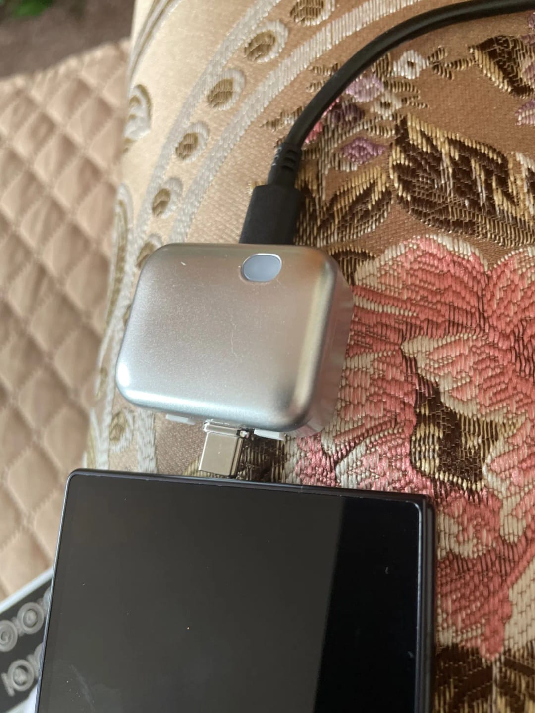 Customer photo review of Safelectronic™ — Cargador con desconexión automática