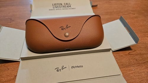 Customer photo review of Meta Ray Gen 2  Smart Glasses