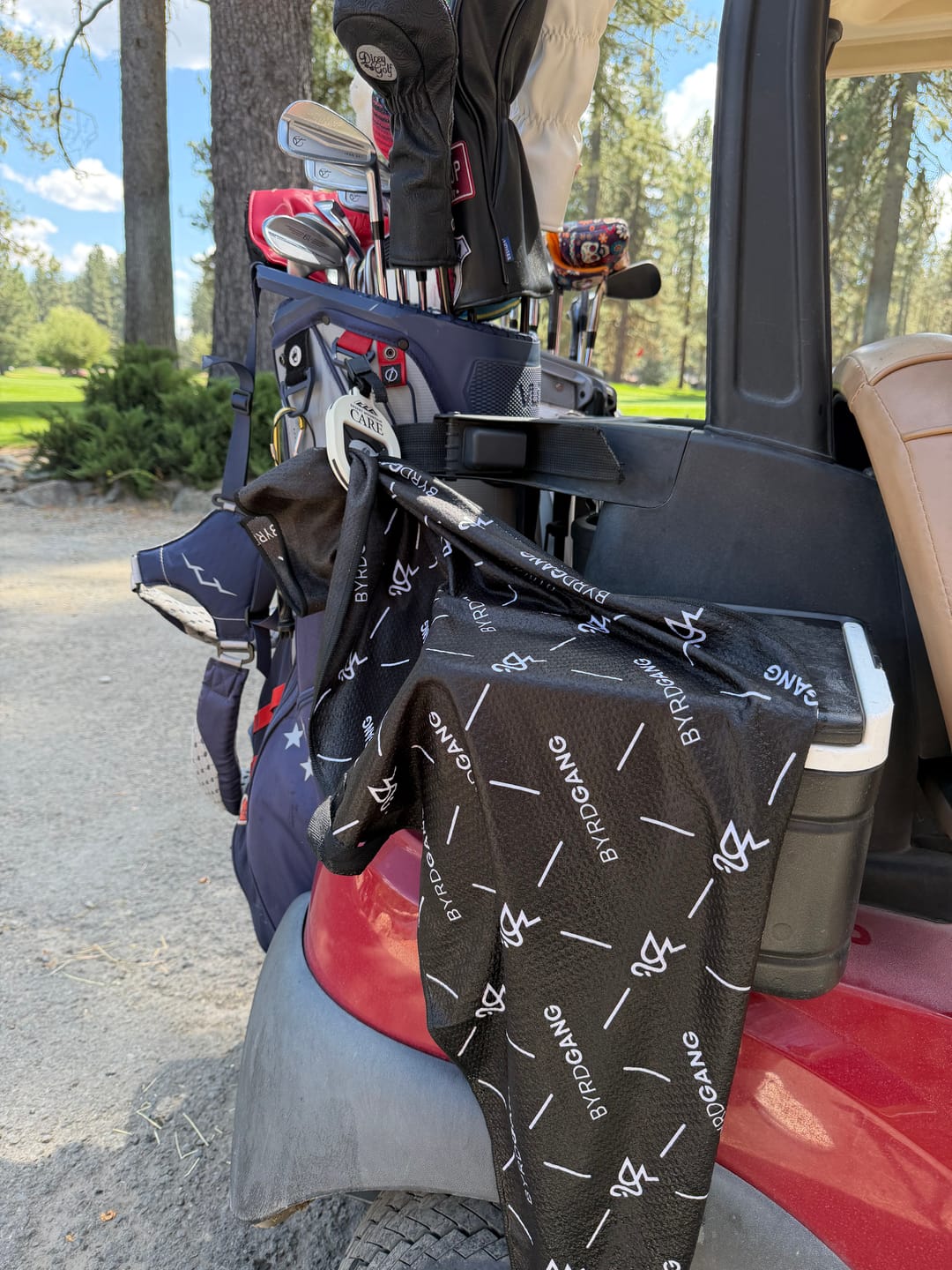 Customer photo review of Towel + Club Scrubber - Black