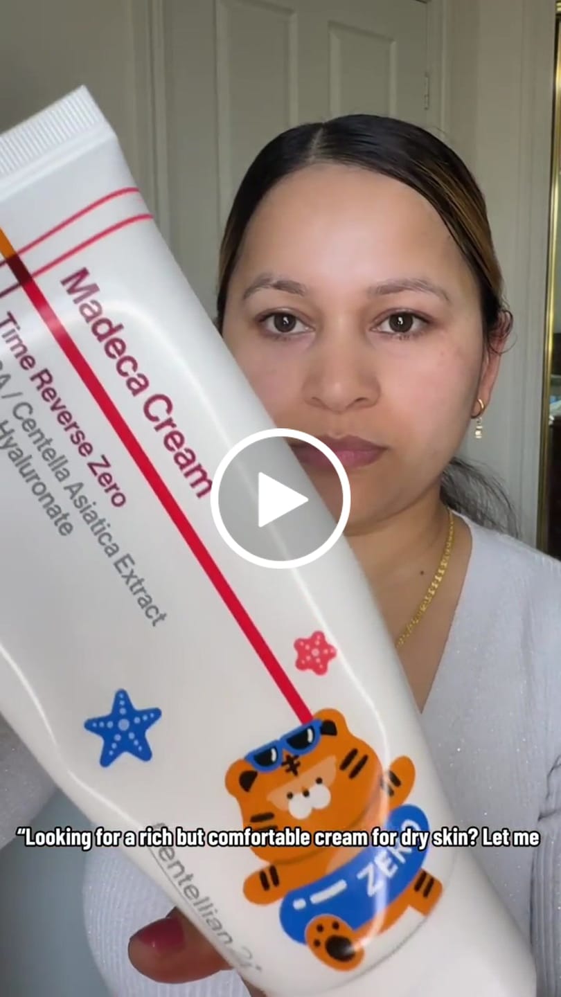 Customer video review of Madeca Cream Time Reverse 50ml
