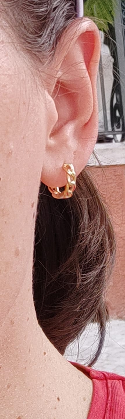 Customer photo review of Pendientes Aprisionados