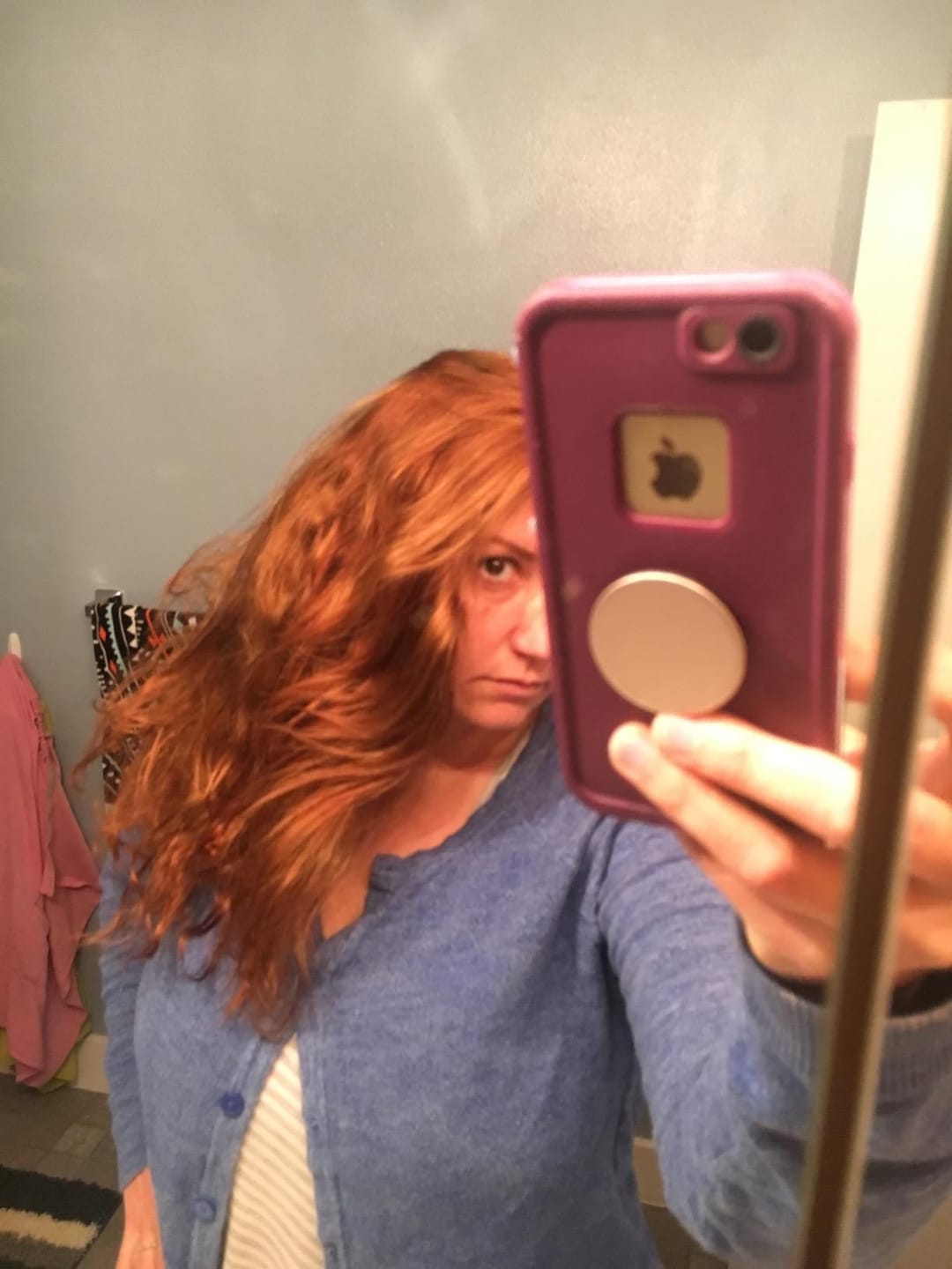 Customer photo review of Nutri Glow Organic Indigo Powder