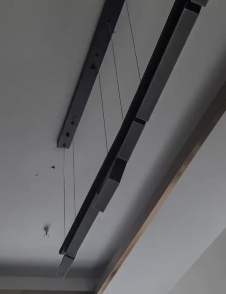 Customer photo review of Rotating LED Chandelier