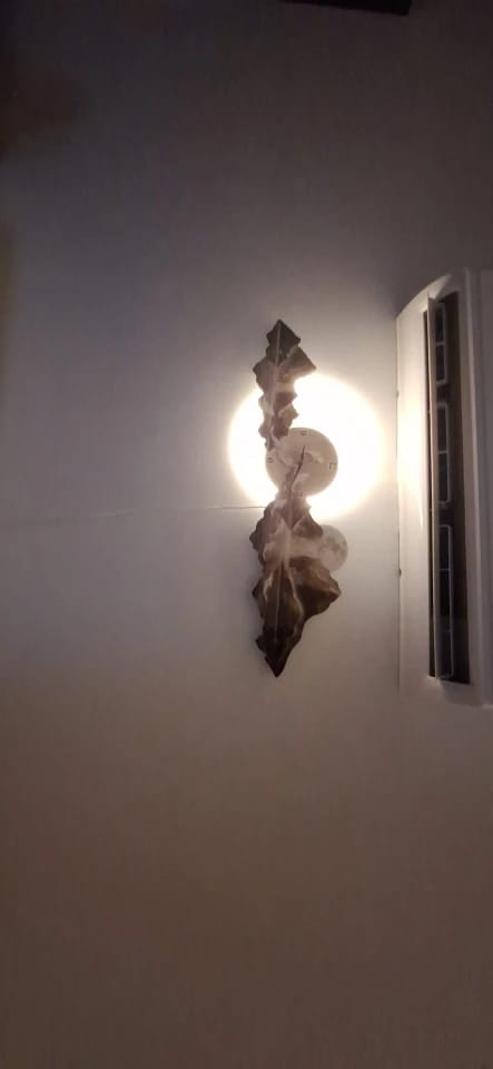 Customer photo review of Minimalist LED Wall Clock