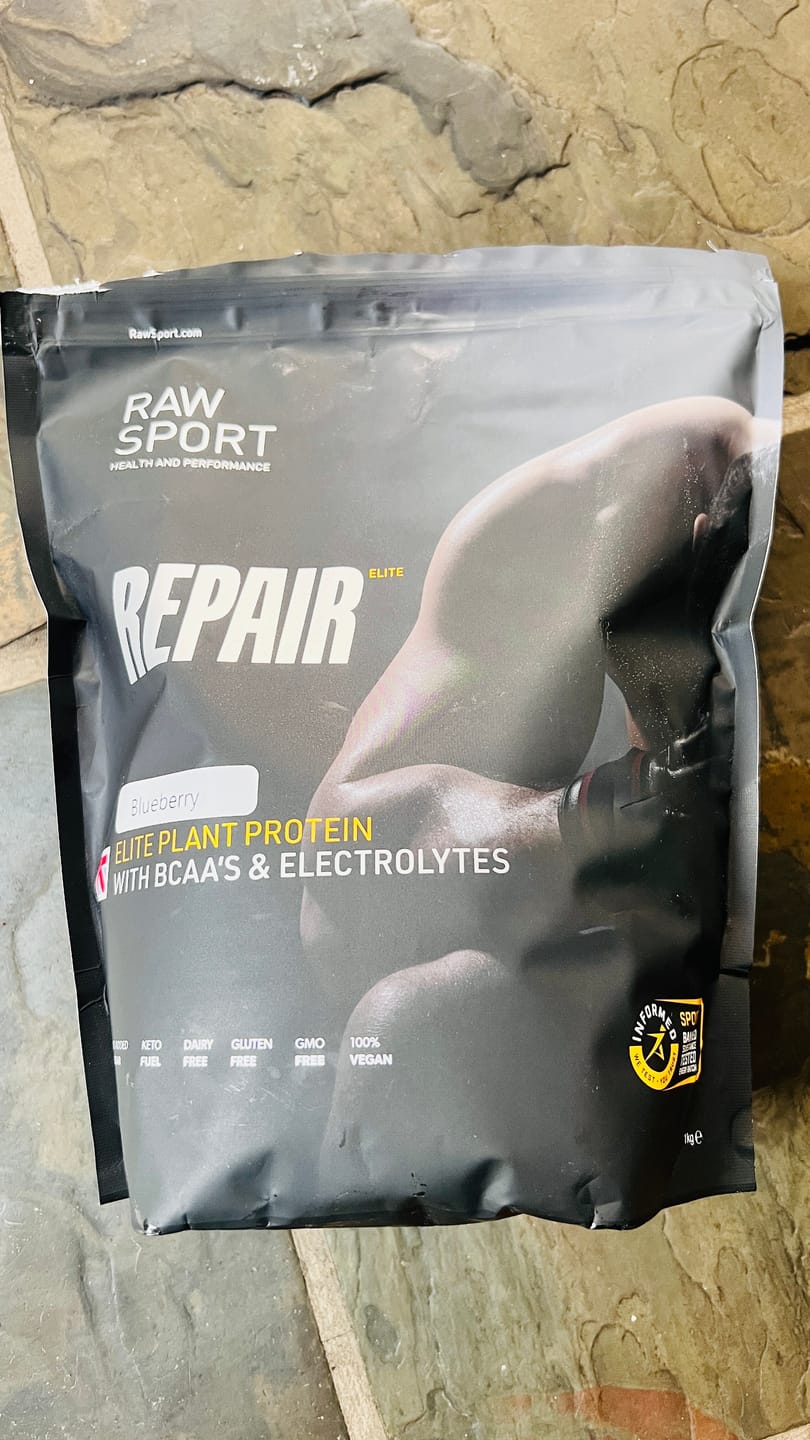 Customer photo review of Elite Repair Protein Powder