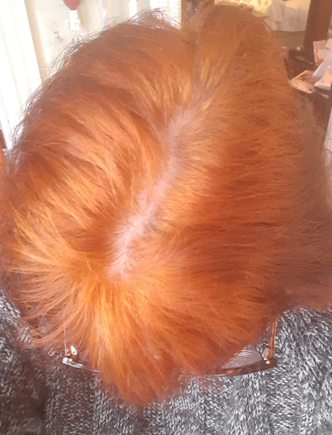 Customer photo review of Nutri Glow Organic Indigo Powder