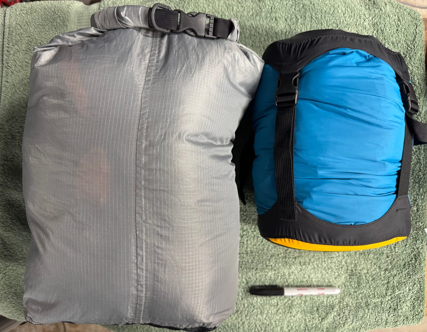 Customer photo review of Sea to Summit | Evac Compression Dry Bag