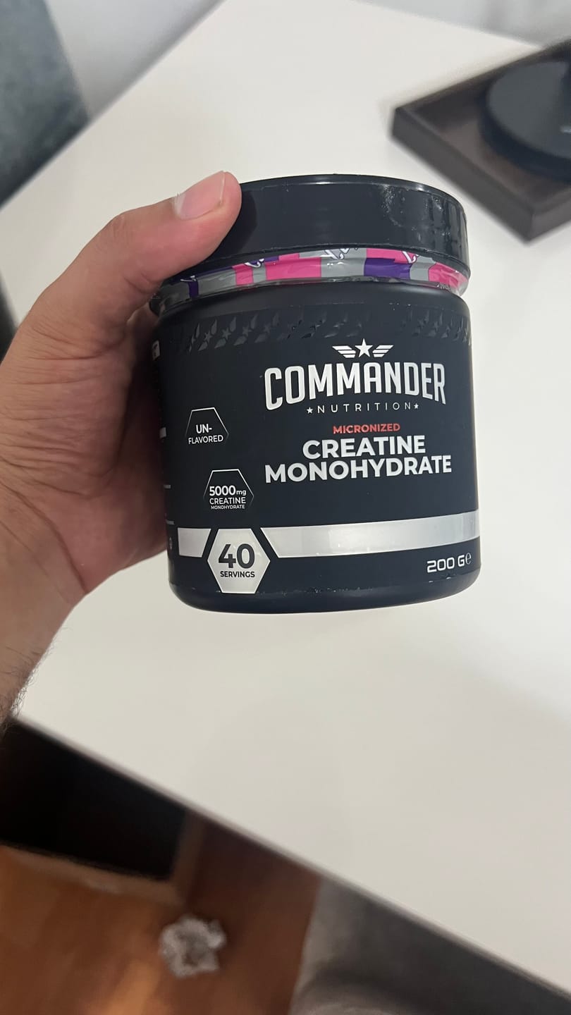 Customer photo review of Creatine Monohydrate Micronized