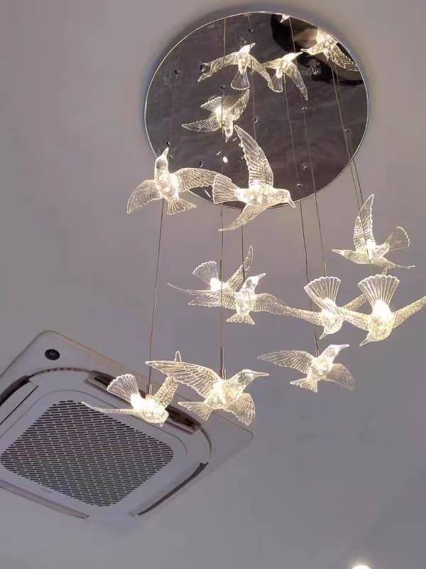 Customer photo review of Bird Design LED Chandelier