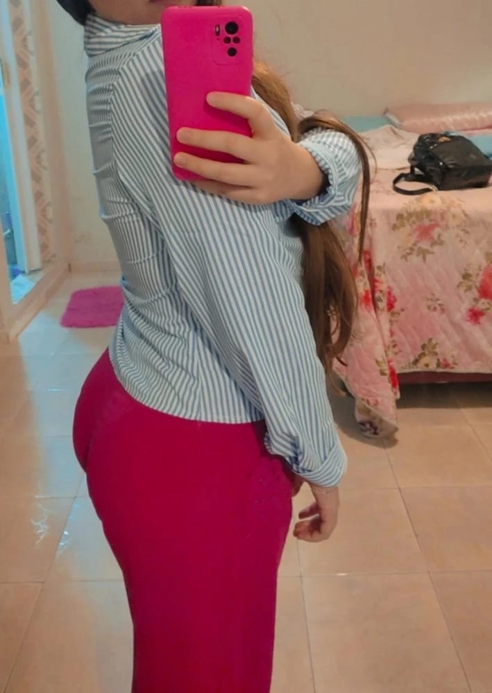 Customer photo review of Ninonine "Lucille" | Ruched Striped Tailored Shirt