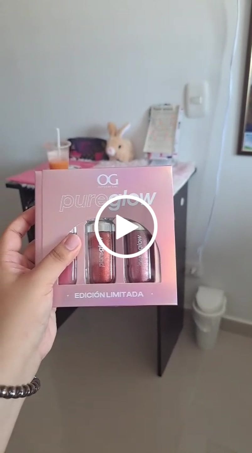 Customer video review of Kit x3 Pure Glow Edición limitada