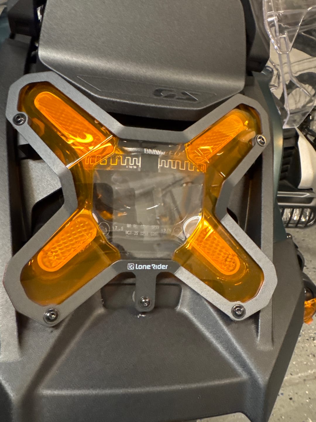 Customer photo review of Headlight Guard Kit for BMW R1300GS / R1300GS Adventure