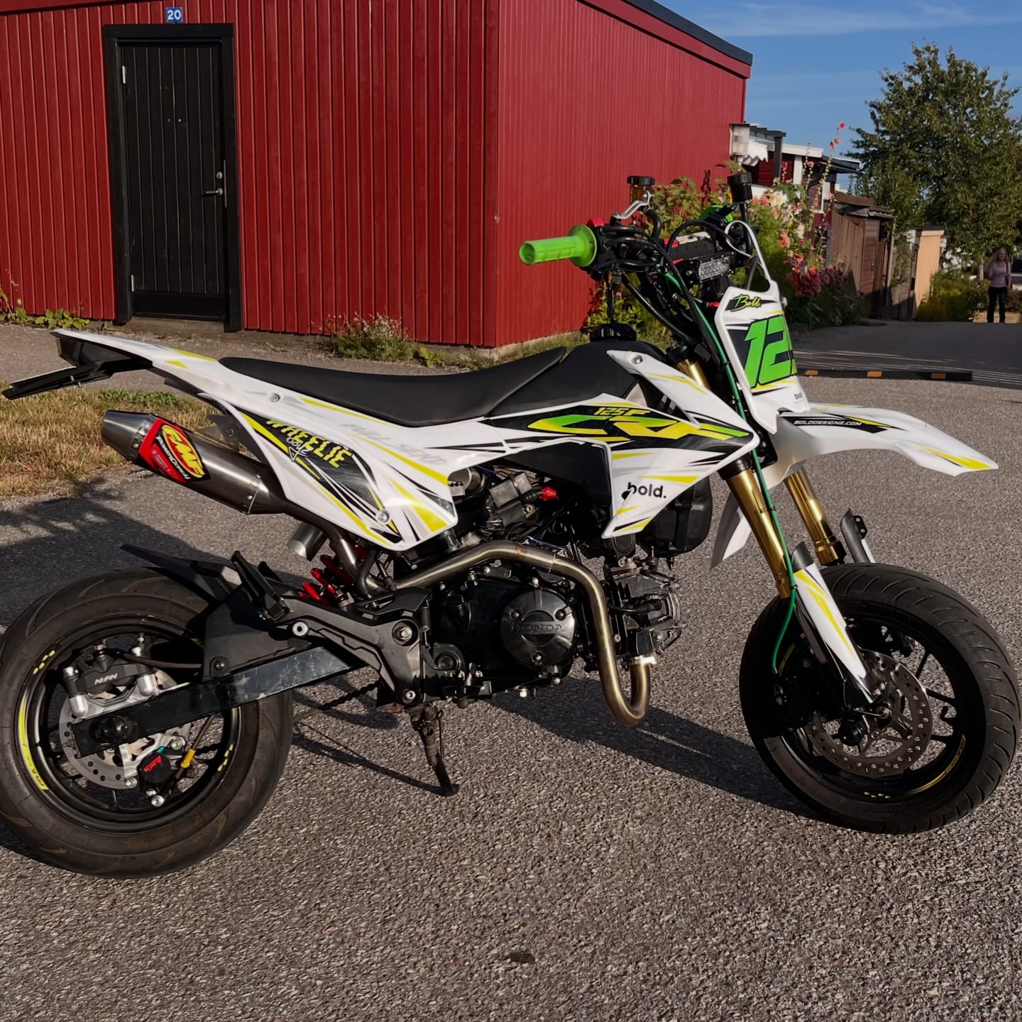 Customer photo review of DEEPE - Graphics kit