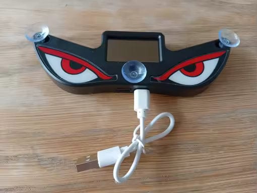 Customer photo review of Autron™ Güneş Enerjili Şeytan Gözü LED Araba Cam Lambası