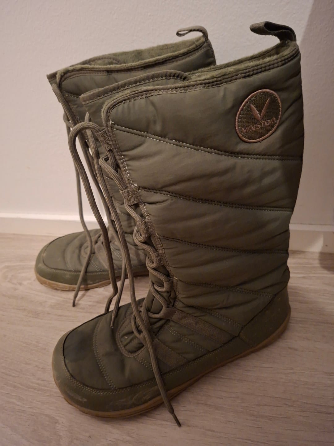 Customer photo review of Vaistoa Hanki | Barefoot Winter Boots