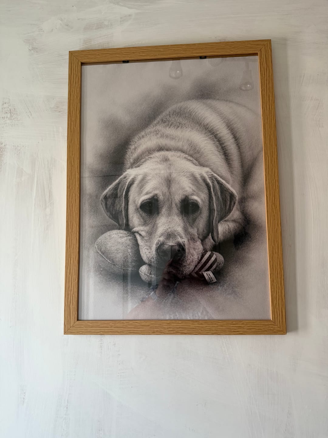 Customer photo review of Charcoal - Personalised Poster