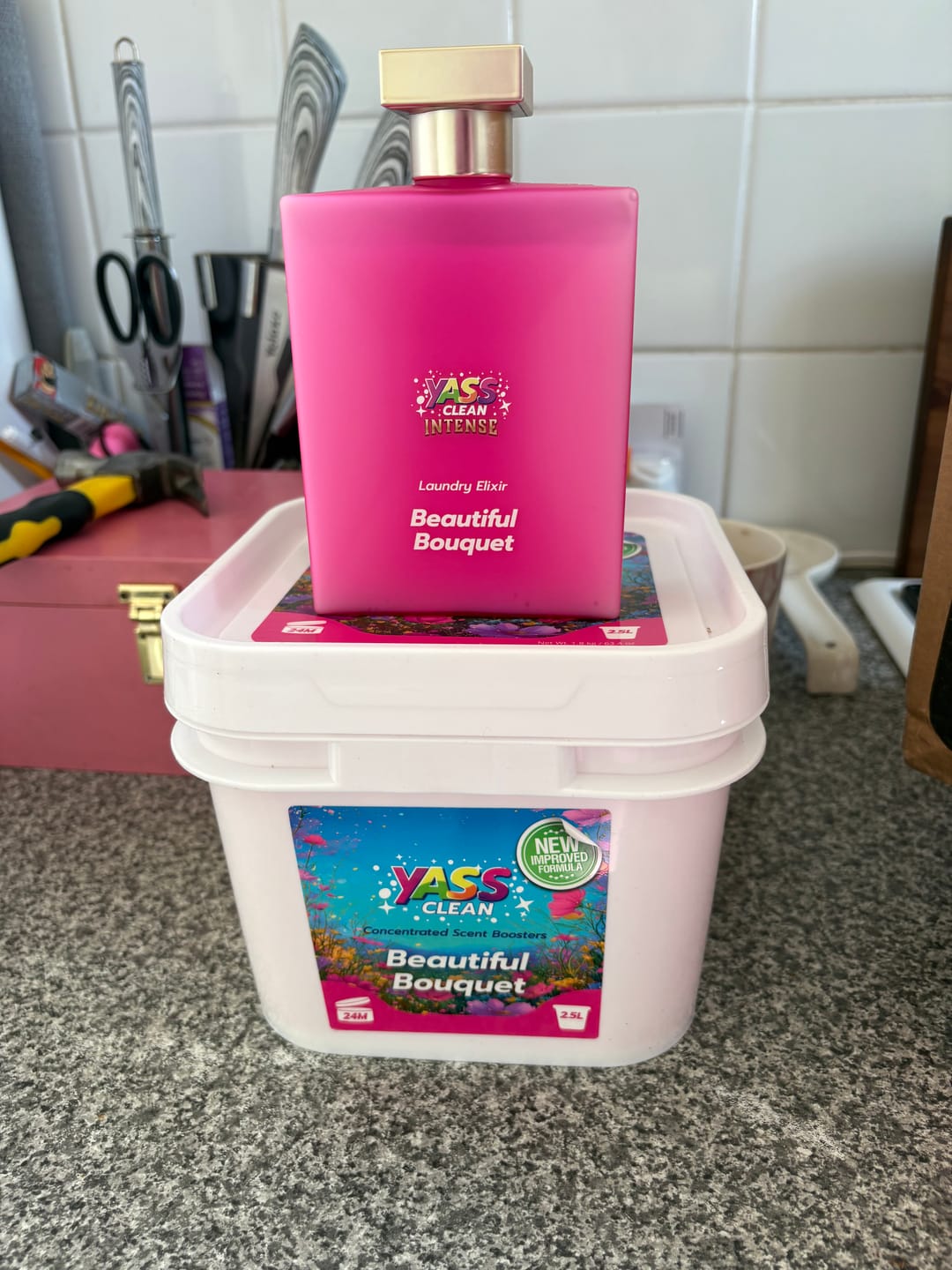 Customer photo review of Laundry Elixir