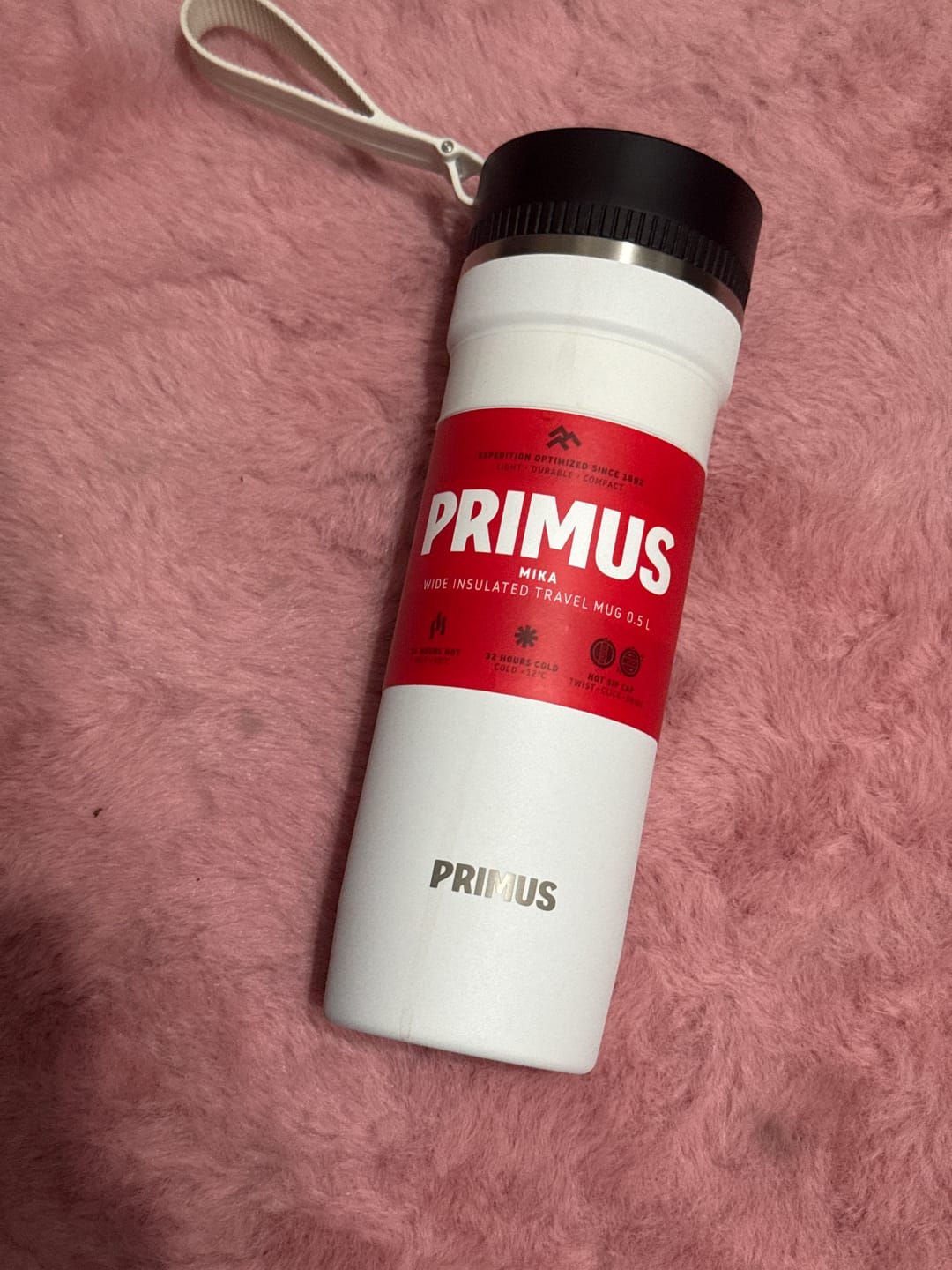 Customer photo review of Mug Travel Mika Wide Insulated 0.5 L