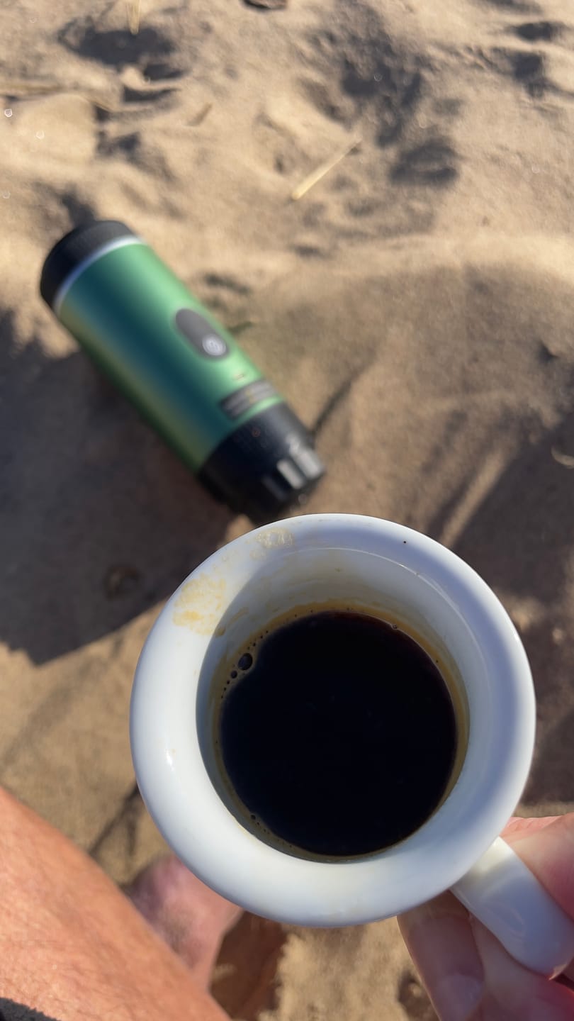 Customer photo review of Caffettiera Portatile - MokaElite