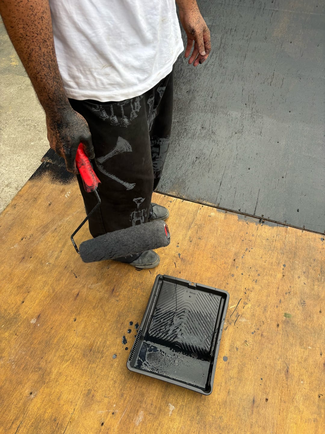 Customer photo review of MÁSCARAS ANCESTRAIS PANTS