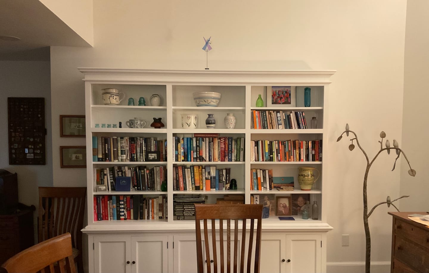 Customer photo review of Halifax Triple-Bay Hutch Unit 95''