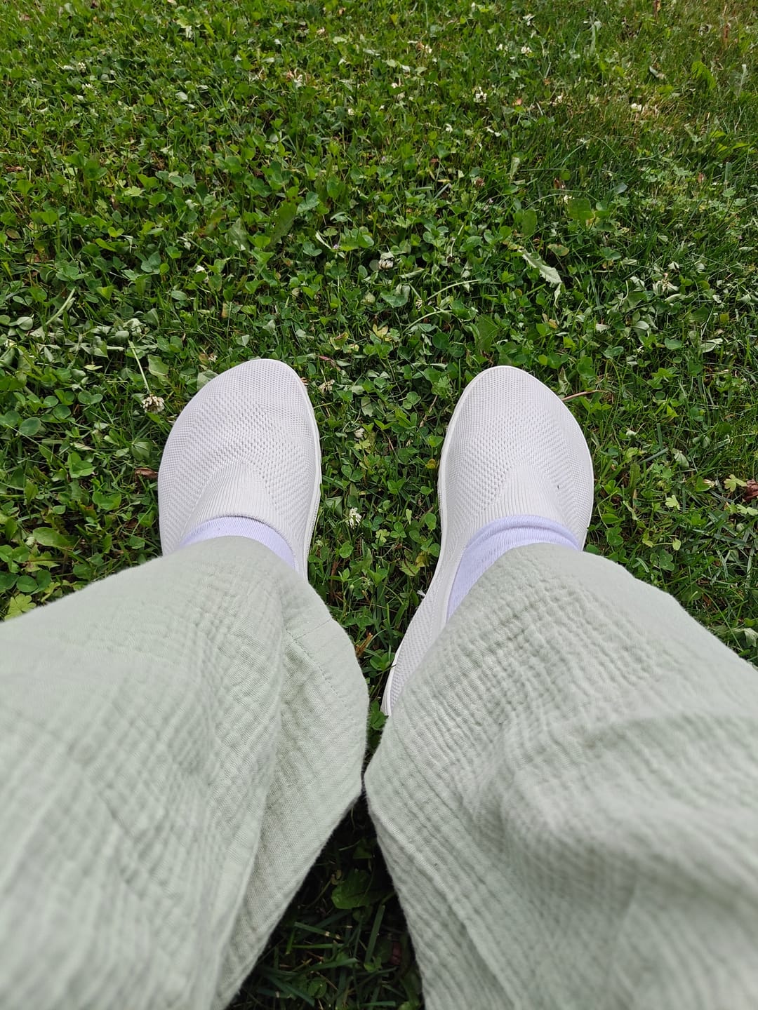 Customer photo review of Vaistoa Lempeä 3 | Knitted Barefoot Slip-ons