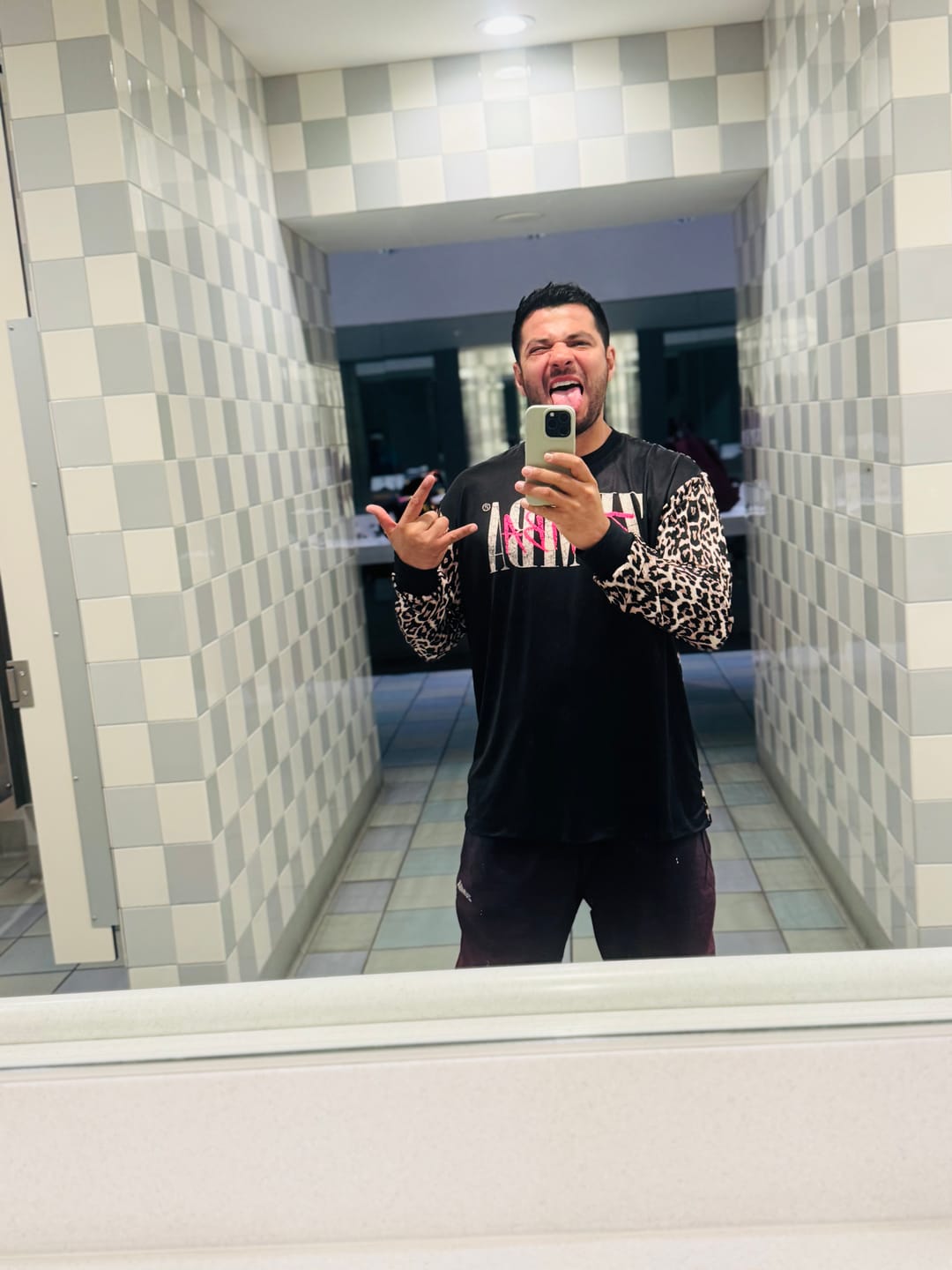 Customer photo review of Rock 'n' Roll Long Sleeve Top