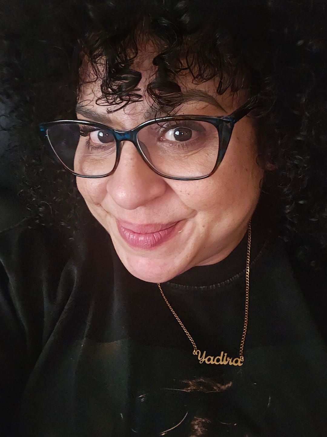 Customer photo review of Custom Name Necklace w/ Cuban Chain