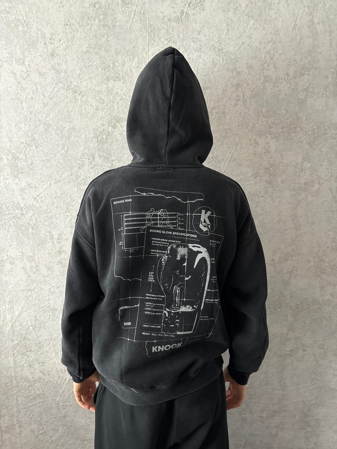 Customer photo review of BLUEPRINT VINTAGE HOODIE