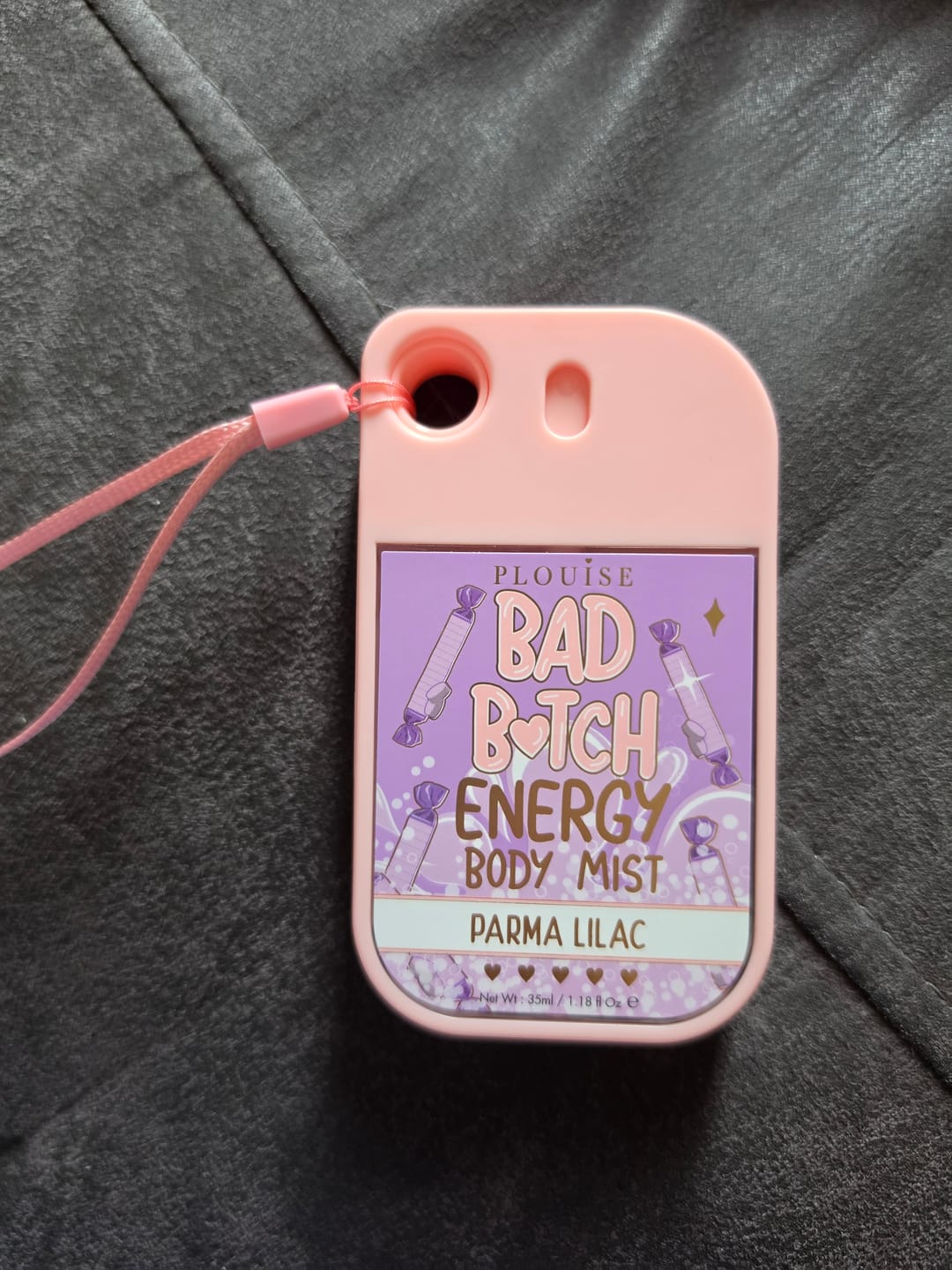 Customer photo review of Bad Bitch Body Mist
