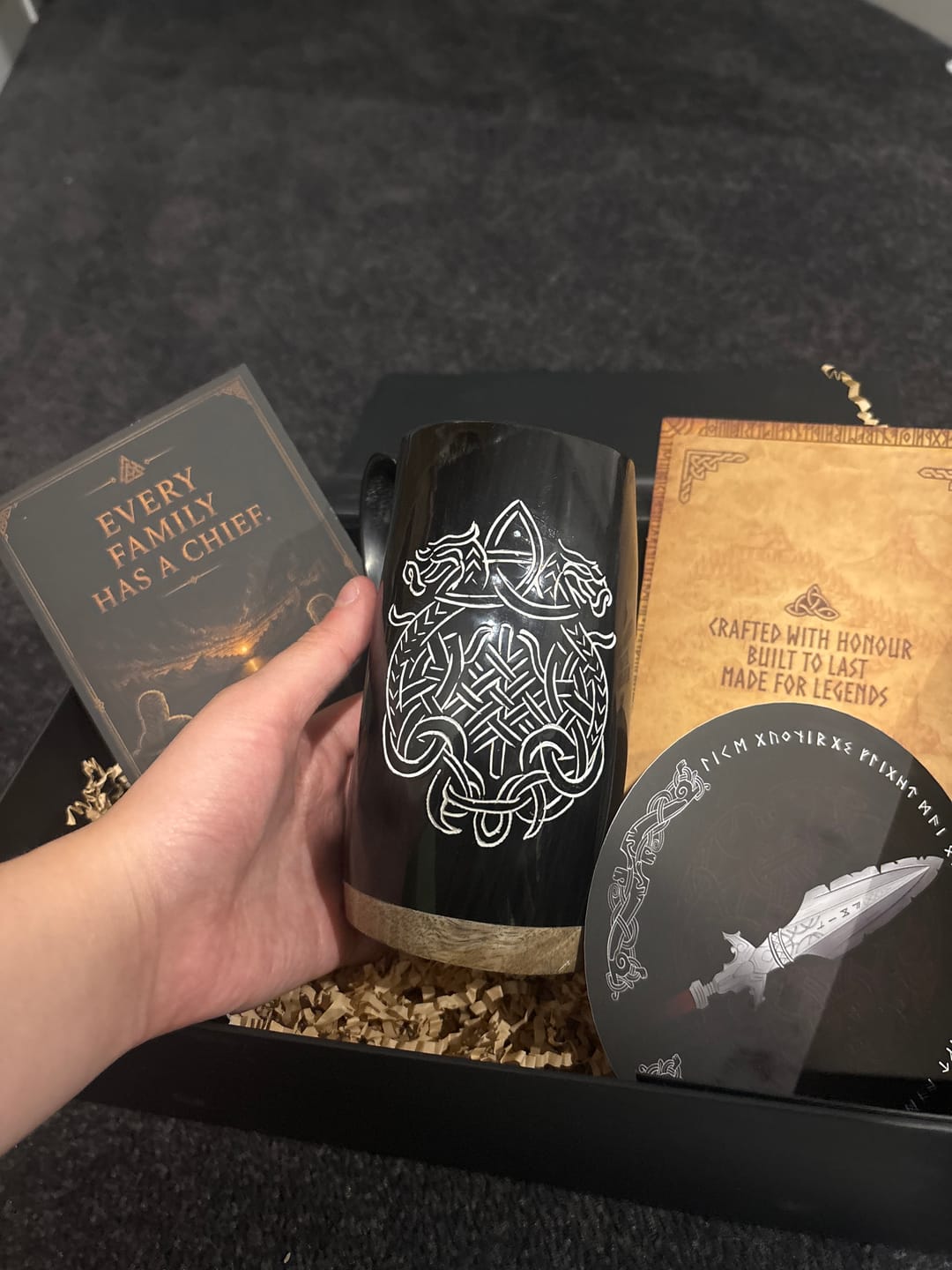 Customer photo review of The Dragonbond Coffee Mug (250ml)